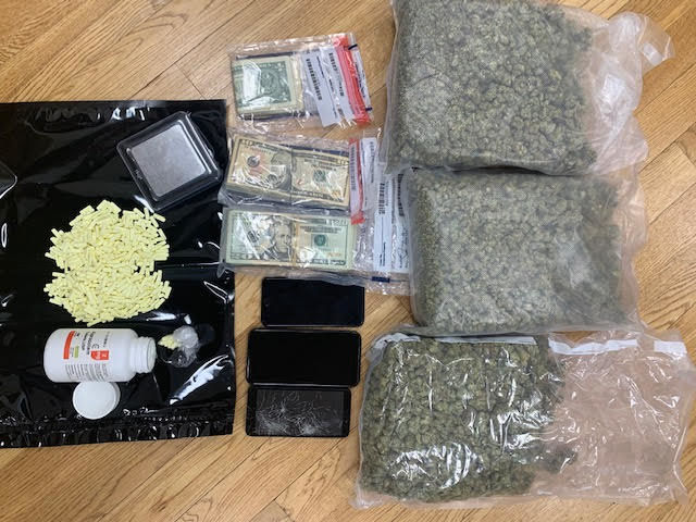 Confiscated drugs